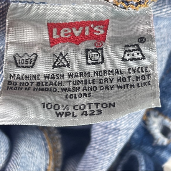 Classic Vintage Levi’s 501 Original Button Fly Mom Jeans 100% Cotton W30 x L32 - Picture 13 of 16